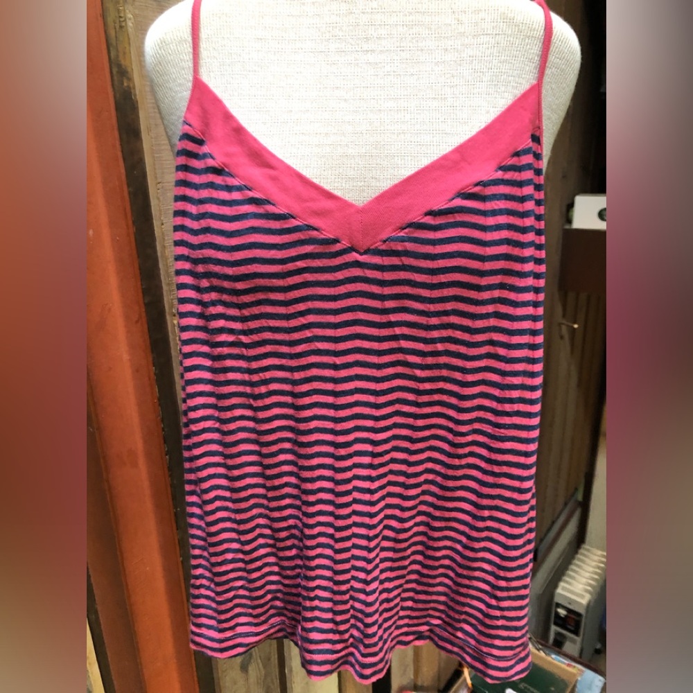 Darling striped tank top, from 3 Dots!